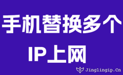 手機(jī)替換多(duo)箇(ge)IP上網