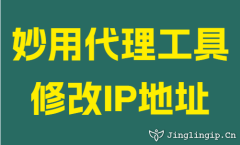 妙用(yong)代(dai)理(li)工(gong)具(ju)修改IP地阯(zhi)